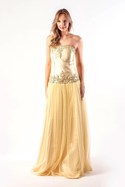 VESTIDO GIRONA - Amarelo