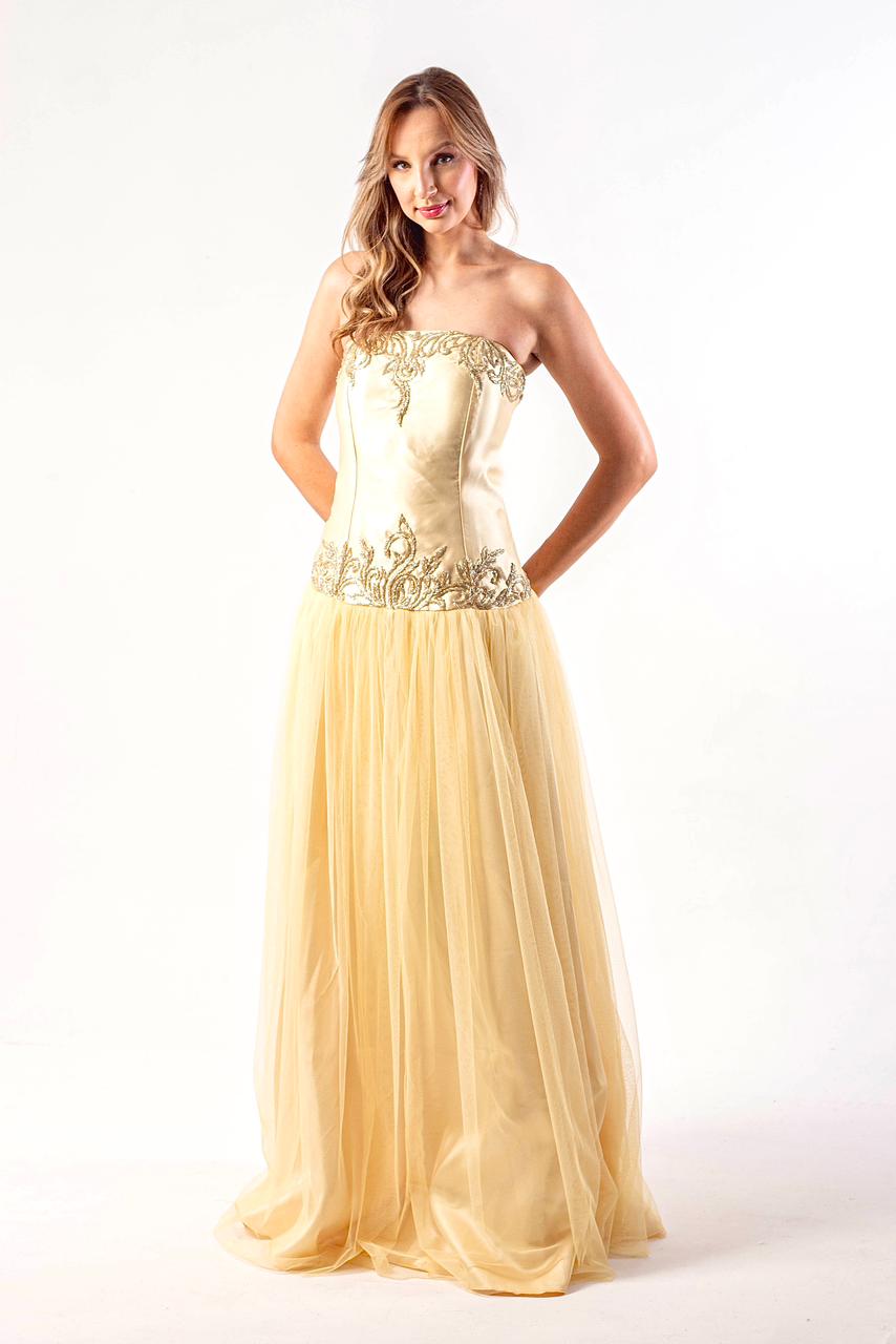 VESTIDO GIRONA - Amarelo