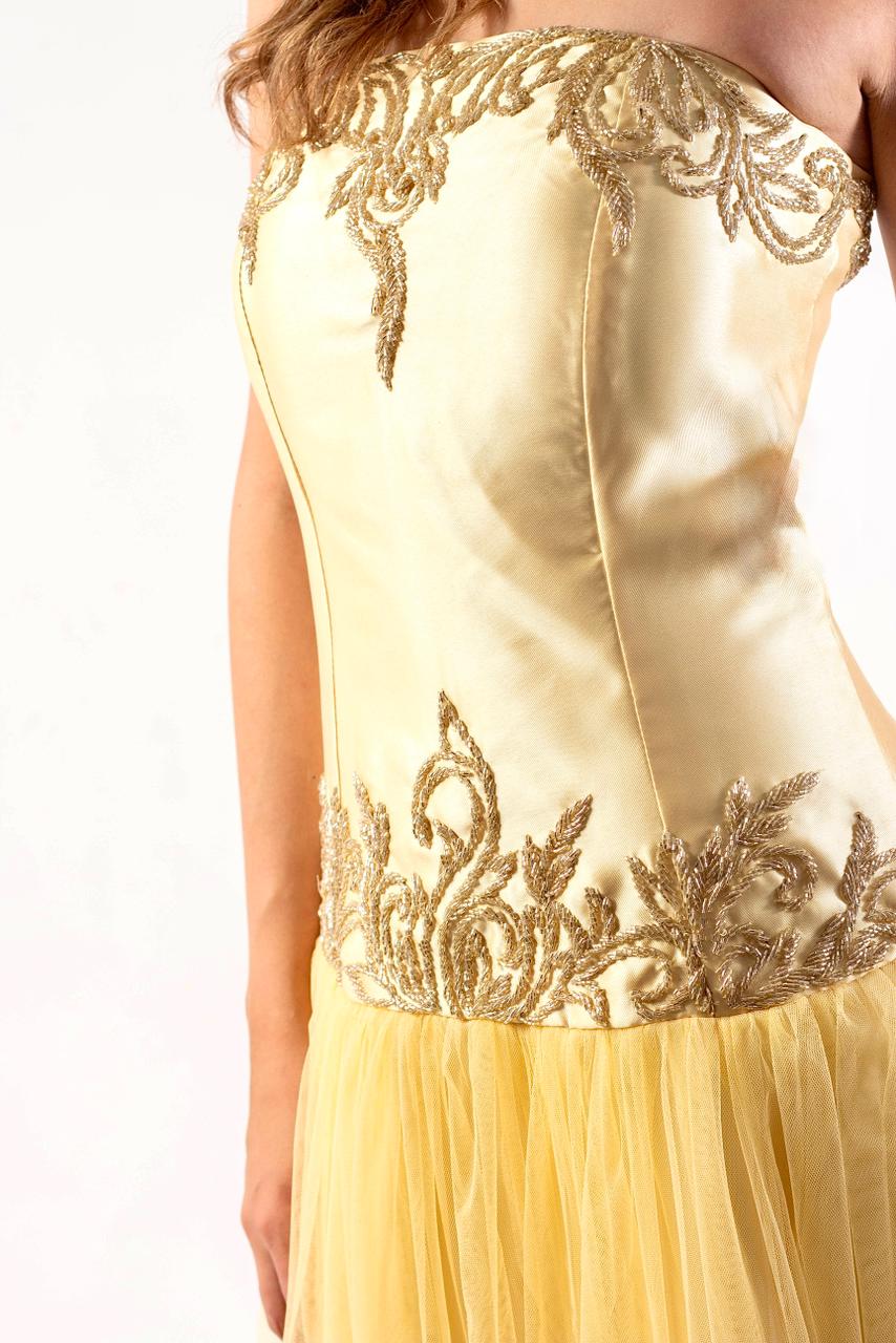 VESTIDO GIRONA - Amarelo