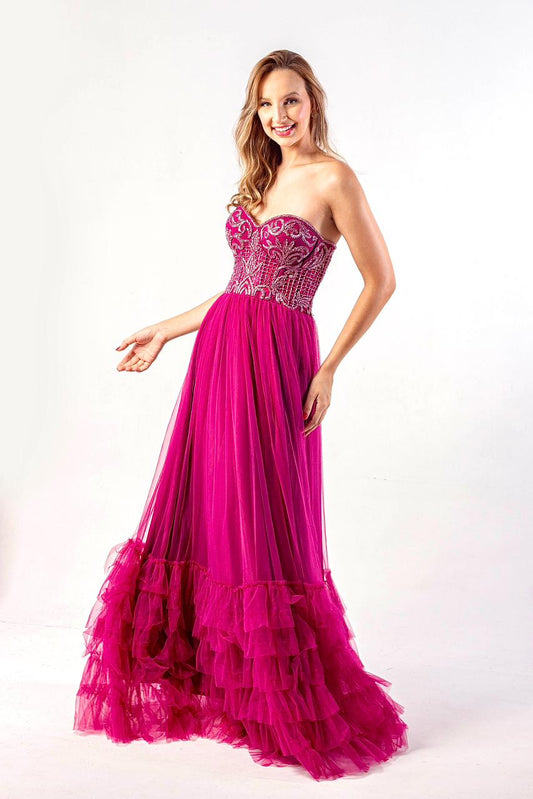 VESTIDO CHICAGO - Fúcsia