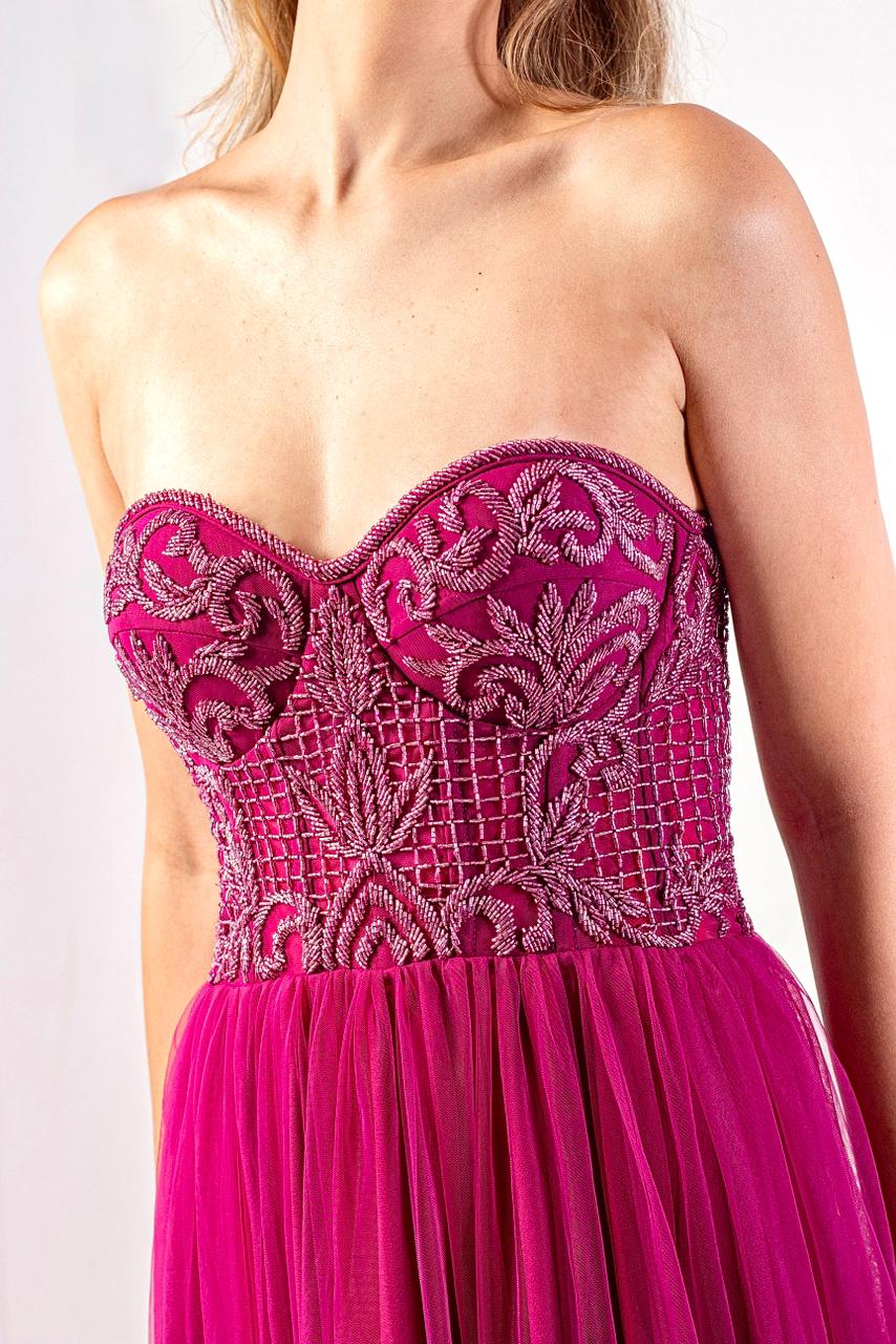 VESTIDO CHICAGO - Fúcsia
