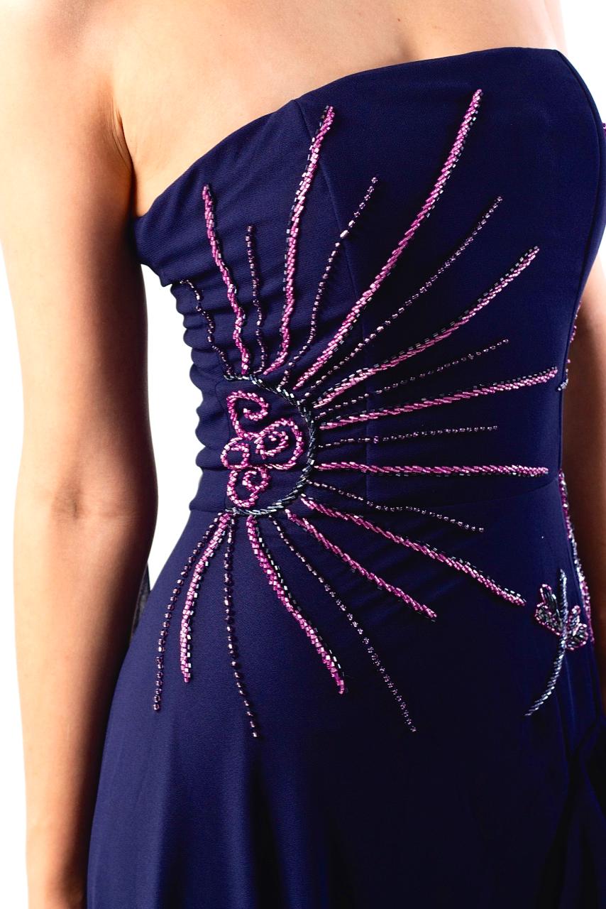 VESTIDO HAMPTONS - Azul Marinho