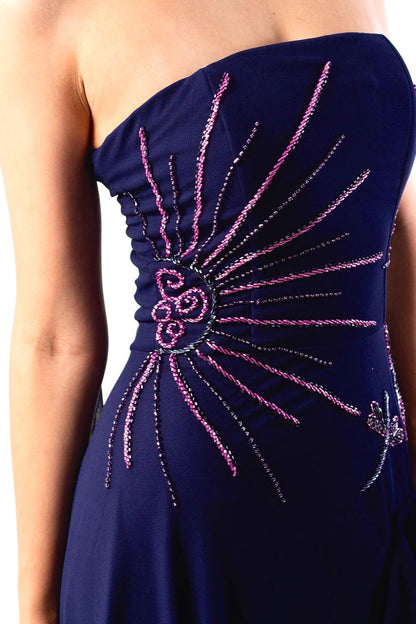 VESTIDO HAMPTONS - Azul Marinho