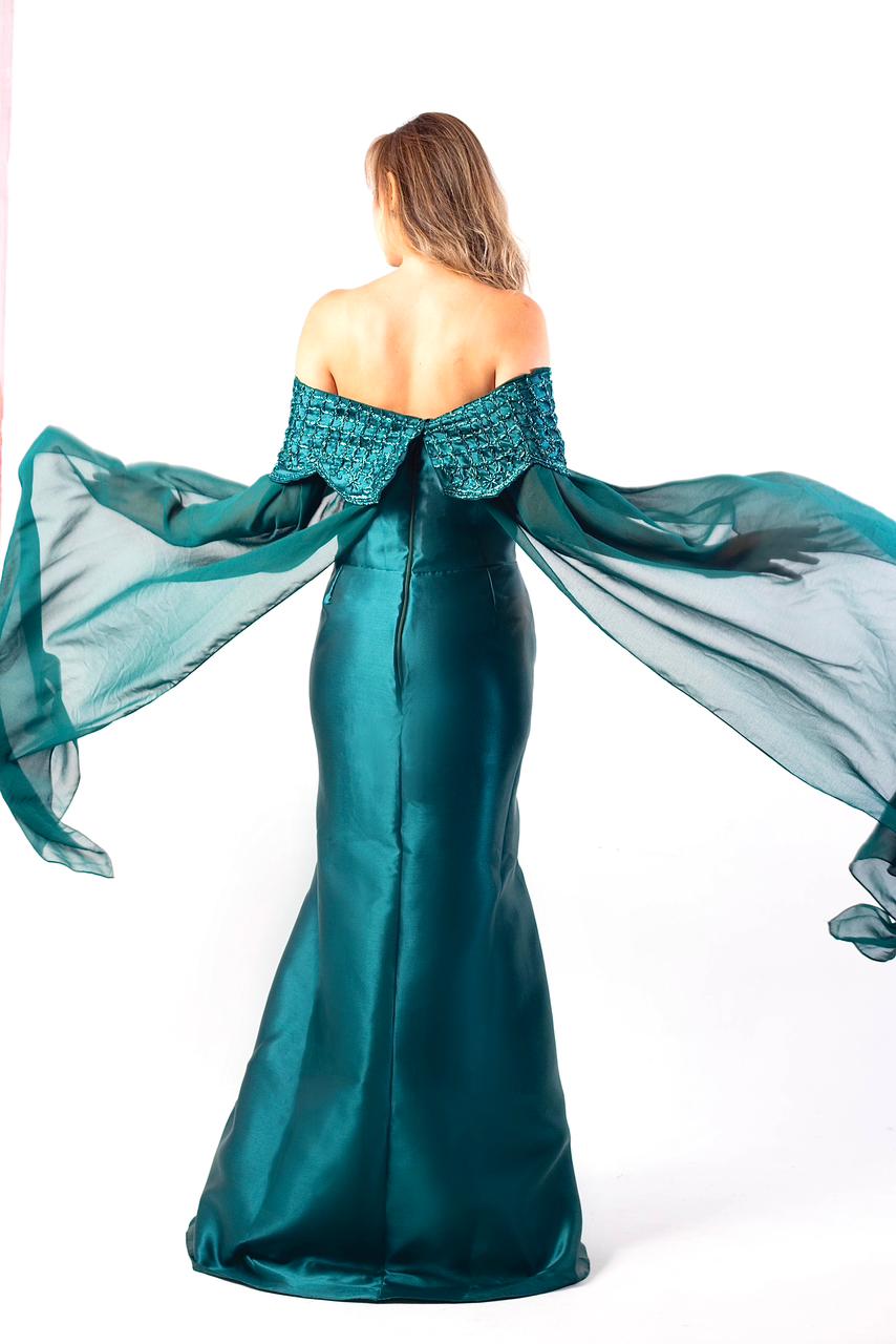 VESTIDO SAVANNAH - Verde Esmeralda