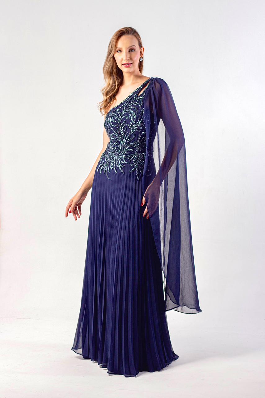 VESTIDO DUBLIN - Azul Marinho