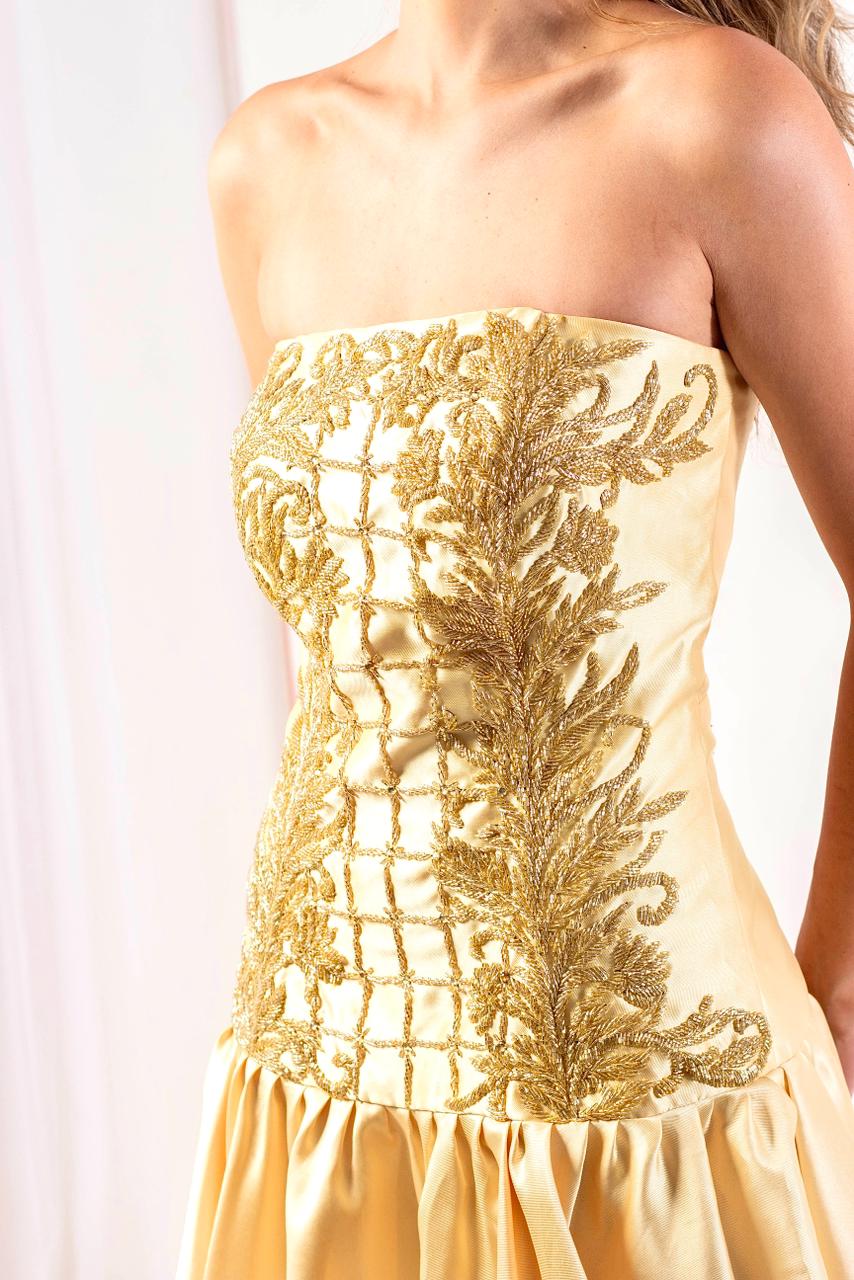 VESTIDO ELLA - Amarelo