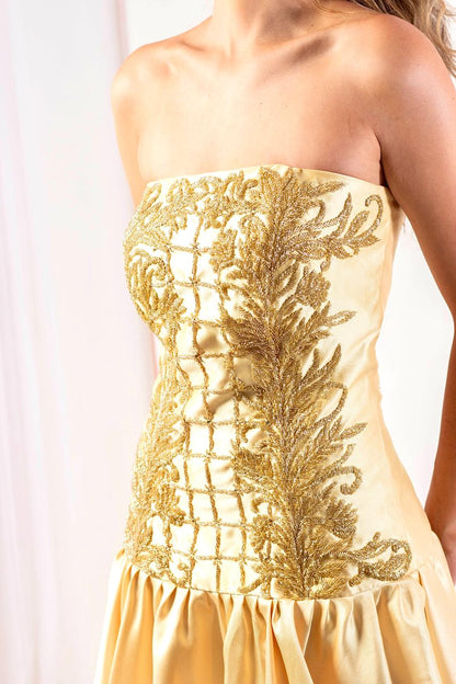 VESTIDO ELLA - Amarelo