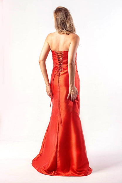 VESTIDO GENEBRA - Terracota