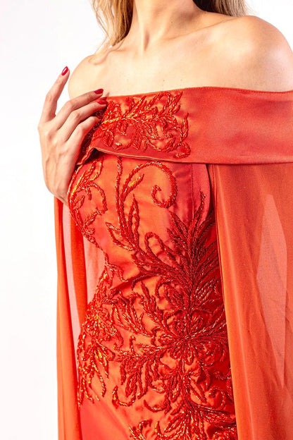 VESTIDO GENEBRA - Terracota