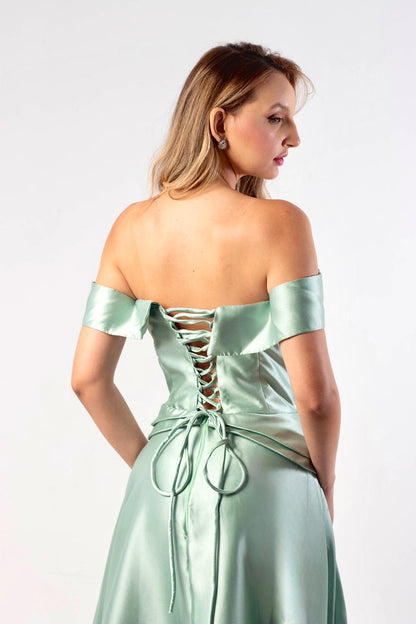 VESTIDO HOUSTON - Verde Menta