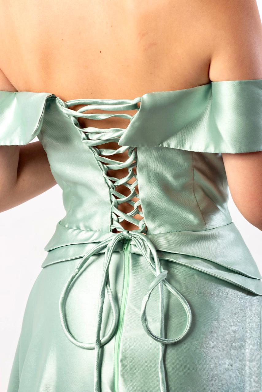 VESTIDO HOUSTON - Verde Menta
