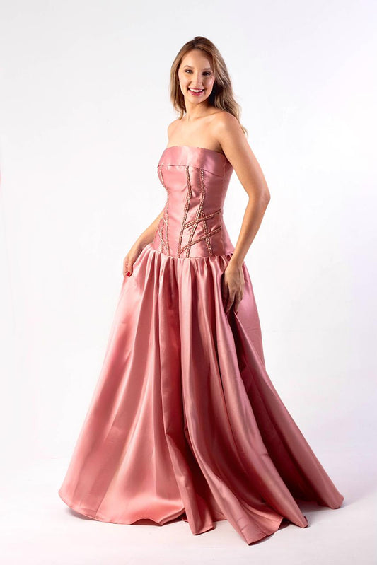 VESTIDO PHILADELPHIA - Rosê