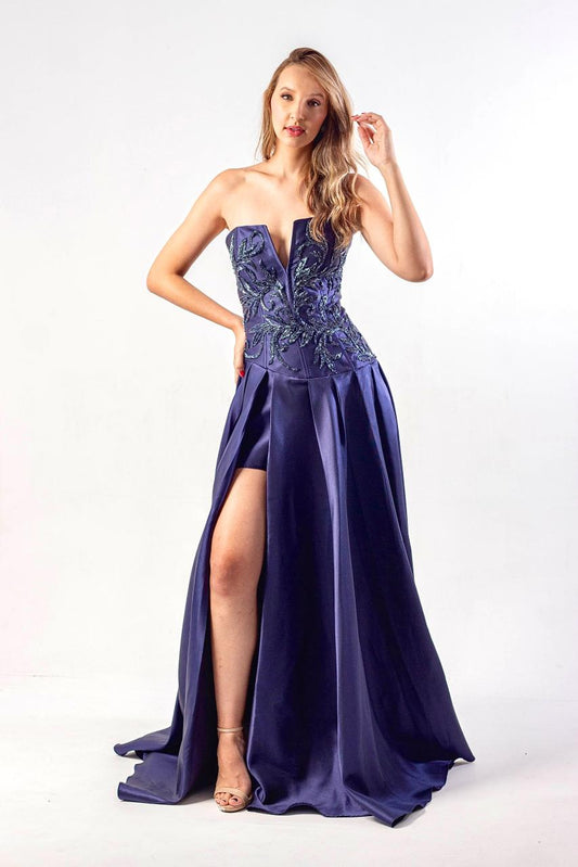 VESTIDO ST.LOUIS - Azul Marinho
