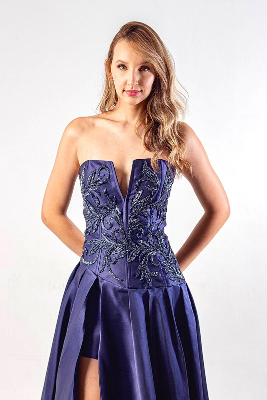 VESTIDO ST.LOUIS - Azul Marinho