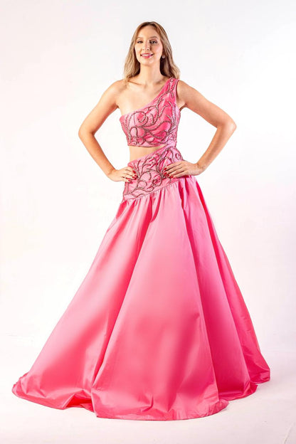 VESTIDO FERRARA - Rosa Chiclete