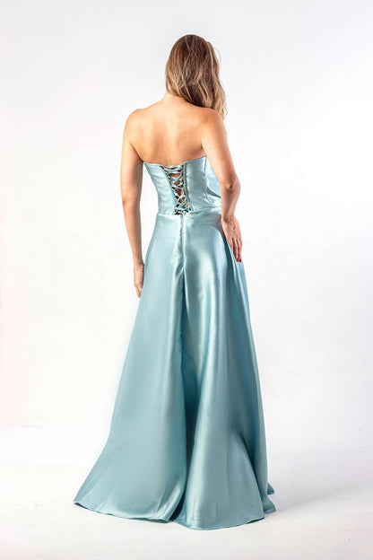 VESTIDO LUCCA- Azul Serenity