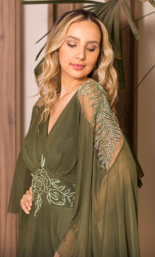 VESTIDO LILLE - Verde Oliva