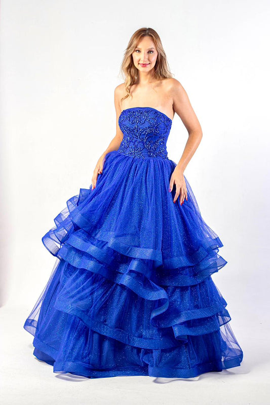 VESTIDO ASPEN - Azul Royal