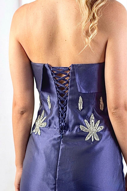 VESTIDO CURTO SYDNEY - Azul Marinho