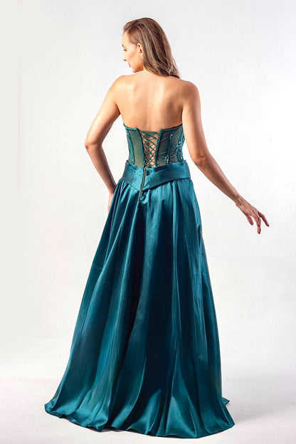 VESTIDO NEWPORT - Verde Esmeralda