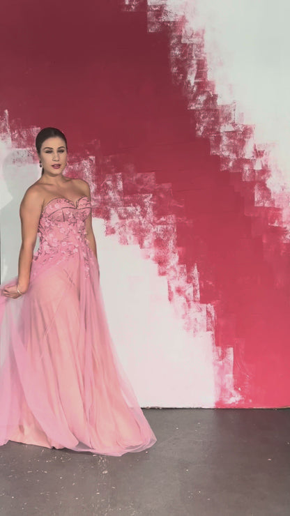 VESTIDO BELFORT - Rosê