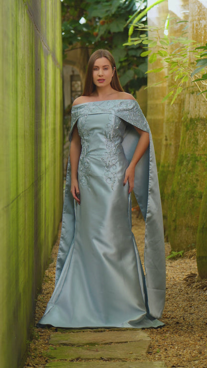 VESTIDO GIOVANA - Azul Serenity