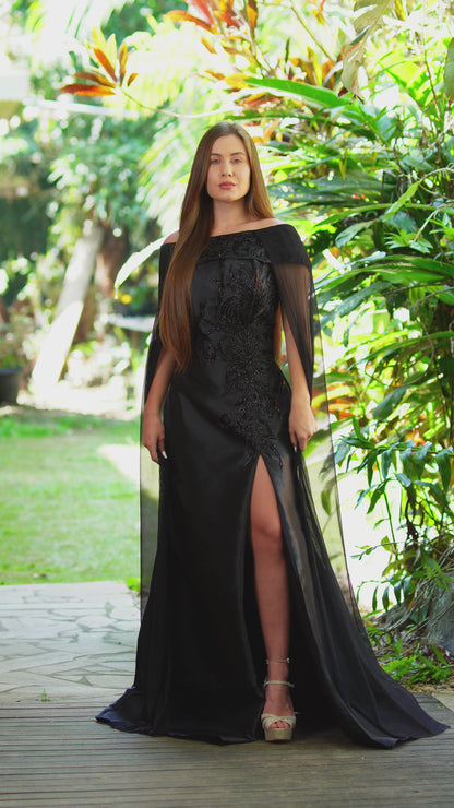 VESTIDO GENEBRA - Preto