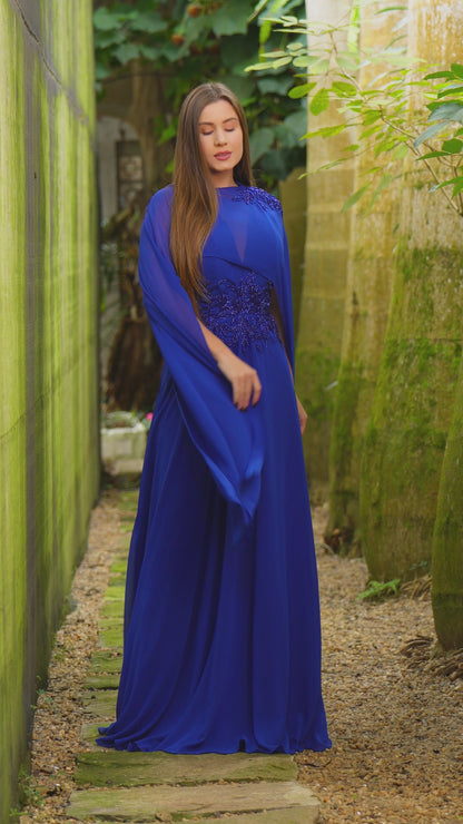 VESTIDO ALESSIA - Azul Royal