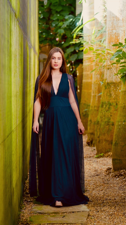VESTIDO FRANCESCA - Verde Esmeralda