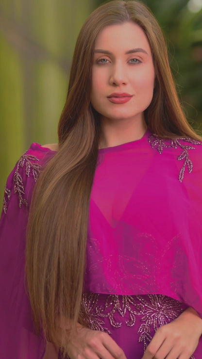 VESTIDO ALESSIA - Fúcsia