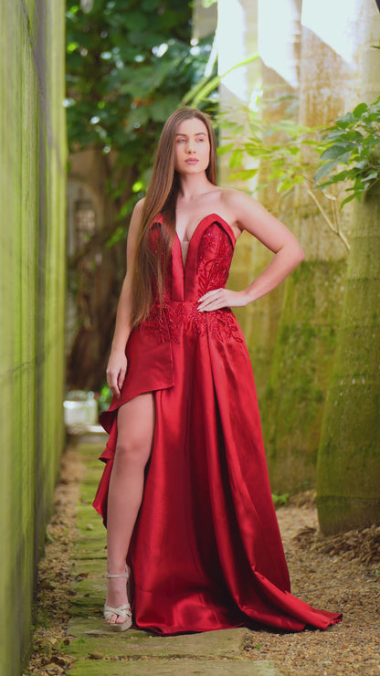 VESTIDO AYLA - Vermelho